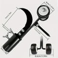 thumbnail image 5 of Heavy-Duty Metal Garden Weeding Roller - Multi-Functional Gap Tool, with Adjustable Handle And Rotating Wheels, Can Effectively Remove Weeds on Grass, Lawns And Stairs, Weeding Machine, 5 of 8