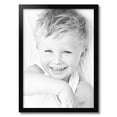 thumbnail image 2 of ArtToFrames 18" x 25" Satin Black Picture Frame, 18x25 inch Black Wood Poster Frame (WOM-1451), 2 of 8