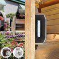 thumbnail image 4 of 5 Pcs Push Button Latch Keyless, Cabinet Door Lock Clasp, Knob Latch Latch for RV Caravan Cupboard Thickness Furniture (Brown), 4 of 5