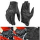 thumbnail image 5 of Guantes de cuero premium para motocicleta, dedos completos, para carreras, pantalla táctil, para conducir METRO, 5 of 9