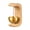 A, variant on Suction Door Type Solid Wood Wind Chime,Shopkeepers Bell for Door Opening,Wooden C-Shaped Wind Chime,Magnetic for Garden Chime Restaurant Room Wind Wood Door VKGO