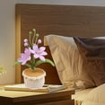 thumbnail image 1 of Handmade Home Decoration Yarn Weaving Simulated Flower Desktop Bonsai, 1 of 6