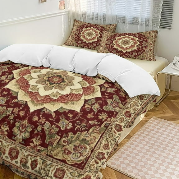 Bohemia Set Duvet Cover Bedding Set Duvet Cover Polyester Quilt Cover for Twin Size