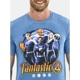 thumbnail image 4 of Fantastic Four Men's & Big Men's Graphic T-Shirt, Sizes S-3XL, 4 of 5