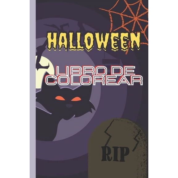 Halloween libro de colorear: 56 páginas para colorear únicas para niñas y niños: brujas, monstruos y fantasmas para colorear (Paperback)