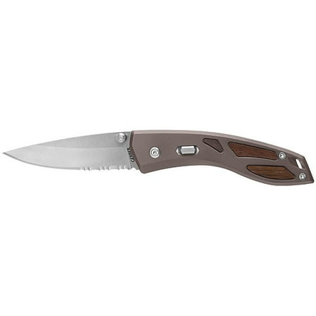 Gerber 30-000167 Statesman FAST Drop Point Knife, Combo Edge