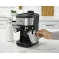 Mr. Coffee® 4Shot Steam Espresso, Cappuccino, and Latte Maker in Black