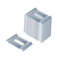 thumbnail image 2 of BELOVING 30x Cable Raceways Hold Down Clamp Fastening Easy to Install Mesh Cable Tray, 2 of 10