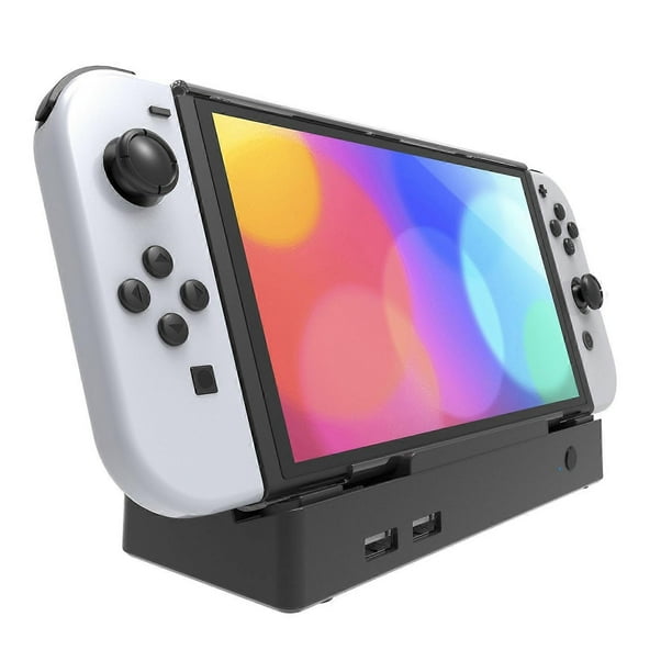 Q6I TOPWOLF HS-SW335 For Nintendo Switch Switch OLED HD Video Screen G7C Projection Base with RJ45 E
