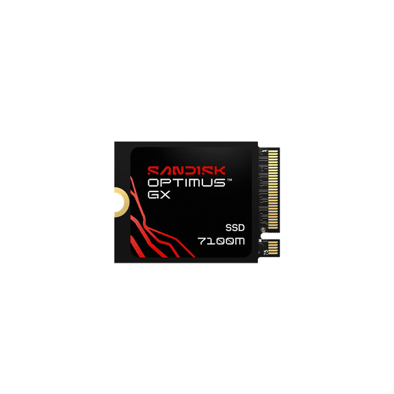 1TB SANDISK Optimus GX 7100M NVMe SSD - SDSP71100TAT-000E0