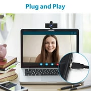 NexiGo N60 1080p Webcam with Microphone & Privacy Cover