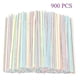 thumbnail image 1 of 900pcs Plastic Disposable Straws For Parties/bar/beverage Shops/home Straws, 1 of 1