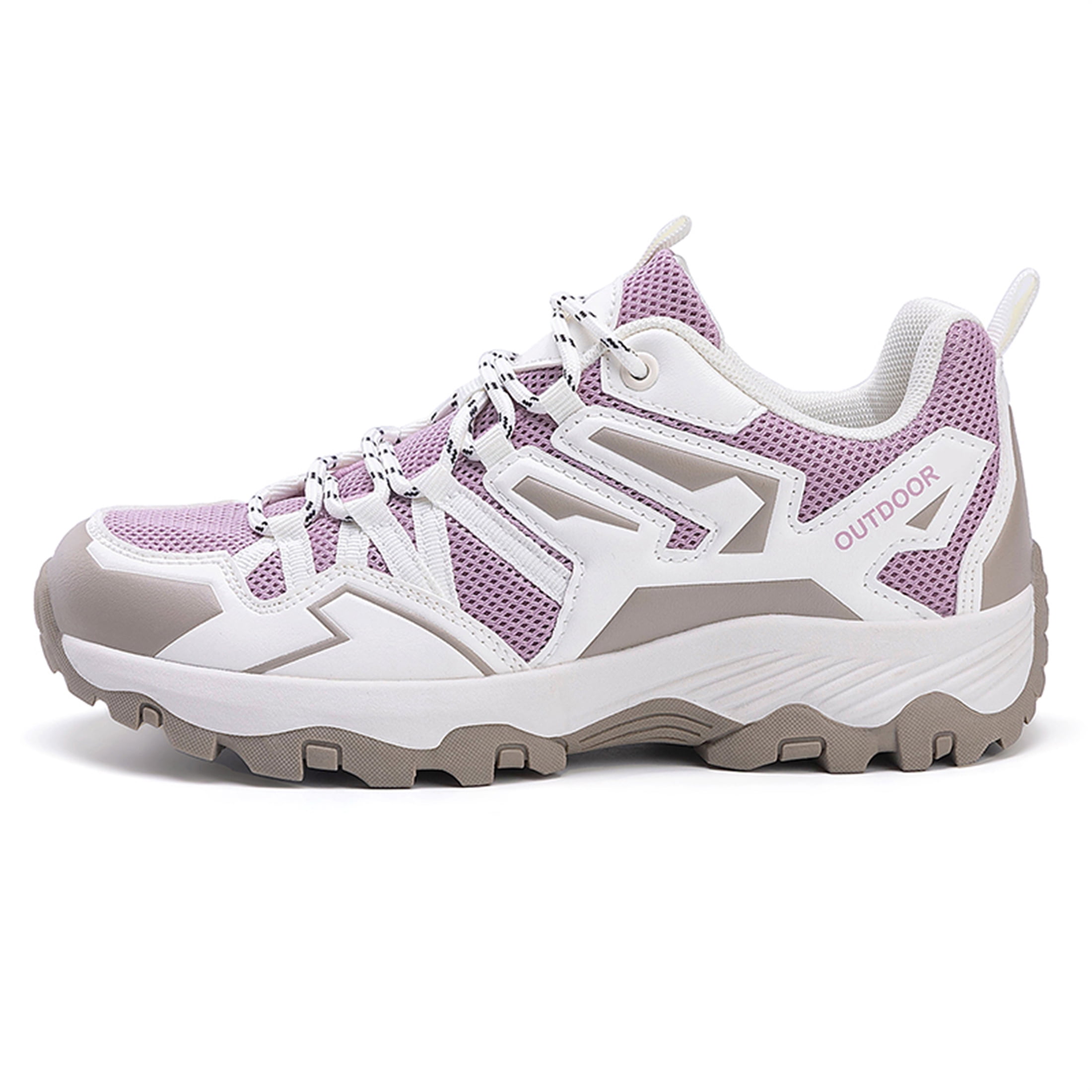 YOURDIARY Womens Mens Hiking Shoes Comfortable Breathable Anti-Slip Outdoor Hike Trekking Trails Shoe