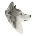thumbnail image 3 of Ebros Large Fenrir Alpha Gray Wolf Head Wall Decor Plaque 14"Tall Art Decor, 3 of 9