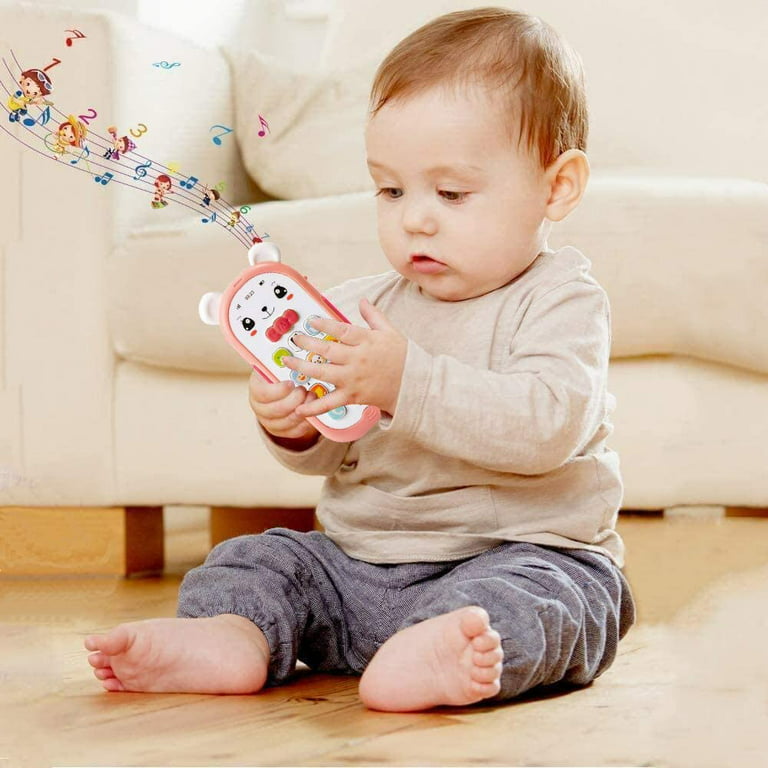 Baby Phone, Baby Cell Phone Toy With Lights & Music, Early Learning Toys