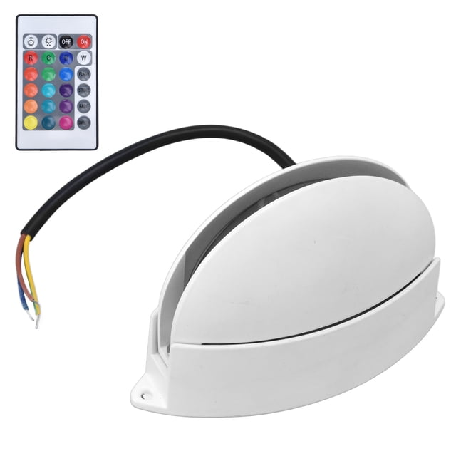 Luz de pared con control remoto RGB, luz de pared con control remoto RGB para pasillo, luz de pared RC, rendimiento finamente ajustado Jadeshay A