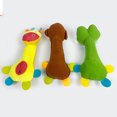 thumbnail image 6 of Opolski Squeaky Dog Toys Pet Bite Resistant Cartoon Monkey Deer Dinosaur Dolls Toy Plush Vocal Dog Rattle, 6 of 7
