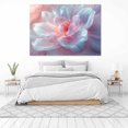 thumbnail image 3 of Mudket Framed Canvas Wall Art Ready to Hang Pink Blue Flower Print, Modern Abstract Floral Wall Decor Canvas Artwork for Bedroom Living Room Office, Soft Botanical Wall Pictures - 12"L x 8"W, 3 of 10
