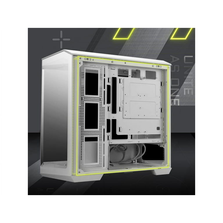 MSI MAG PANO M100R PZ White Micro-ATX PC Case - Supports MSI MAG PANO M100R PZ White Micro-ATX PC Case - Supports