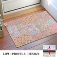 thumbnail image 3 of Pioneer Flower Floral Print Pattern Door Rugs,Washable Non Slip Door Mats Indoor,Decorative Door Mats,Entry Mat Indoor for Entrance,Bedroom,Kitchen,Bathroom,16"x24", 3 of 6