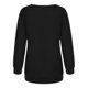thumbnail image 5 of Moda mujer suelta cuello redondo casual manga larga impresa señoras sudadera tops Pompotops gfhjh17681, 5 of 6
