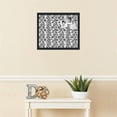 thumbnail image 3 of PinPix 20x17 Custom Cork Bulletin Board Floral Design Black Carnation Poster Board Has a Fabric Style Canvas Finish, Framed in Floral Design Black Carnation, by ArtToFrames (PinPix-202), 3 of 5