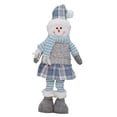 thumbnail image 4 of Estatuilla de muñeca de Navidad Estatua de Navidad Decoración de escaparate Juguete Novedad Adorno de Navidad Muñeca de pie para festival de invierno Muñeco de nieve 18x10x58cm, 4 of 8