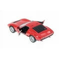 thumbnail image 3 of 5" Kinsmart 1971 Lamborghini Miura P400 SV Diecast Model Toy Car 1:34 Red, 3 of 3