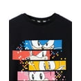 thumbnail image 3 of Sonic the Hedgehog Boys Black Short Sleeved T-Shirt, 3 of 5