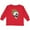 Red, variant on Inktastic Retro Skull Boys or Girls Long Sleeve Toddler T-Shirt