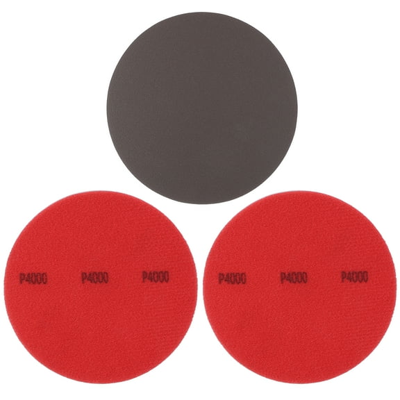 Bowling Ball Sanding Pads, Hook and Loop Sanding Sponge Discs for Resurfacing - Grit 4000 & 5 Inch & 3 Pack