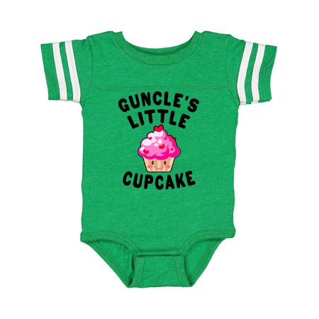 

Inktastic Guncles Little Cupcake Gift Baby Girl Bodysuit