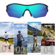 Polarized Sports Sunglasses for Men Women Youth Baseball Fishing Cycling Running Golf Motorcycle Tac Glasses UV400