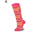 thumbnail image 3 of PULLIMORE Womens Mens Camo Compression Socks Camouflage Cotton Knee High Athletic Stockings (Pink, S/M), 3 of 5