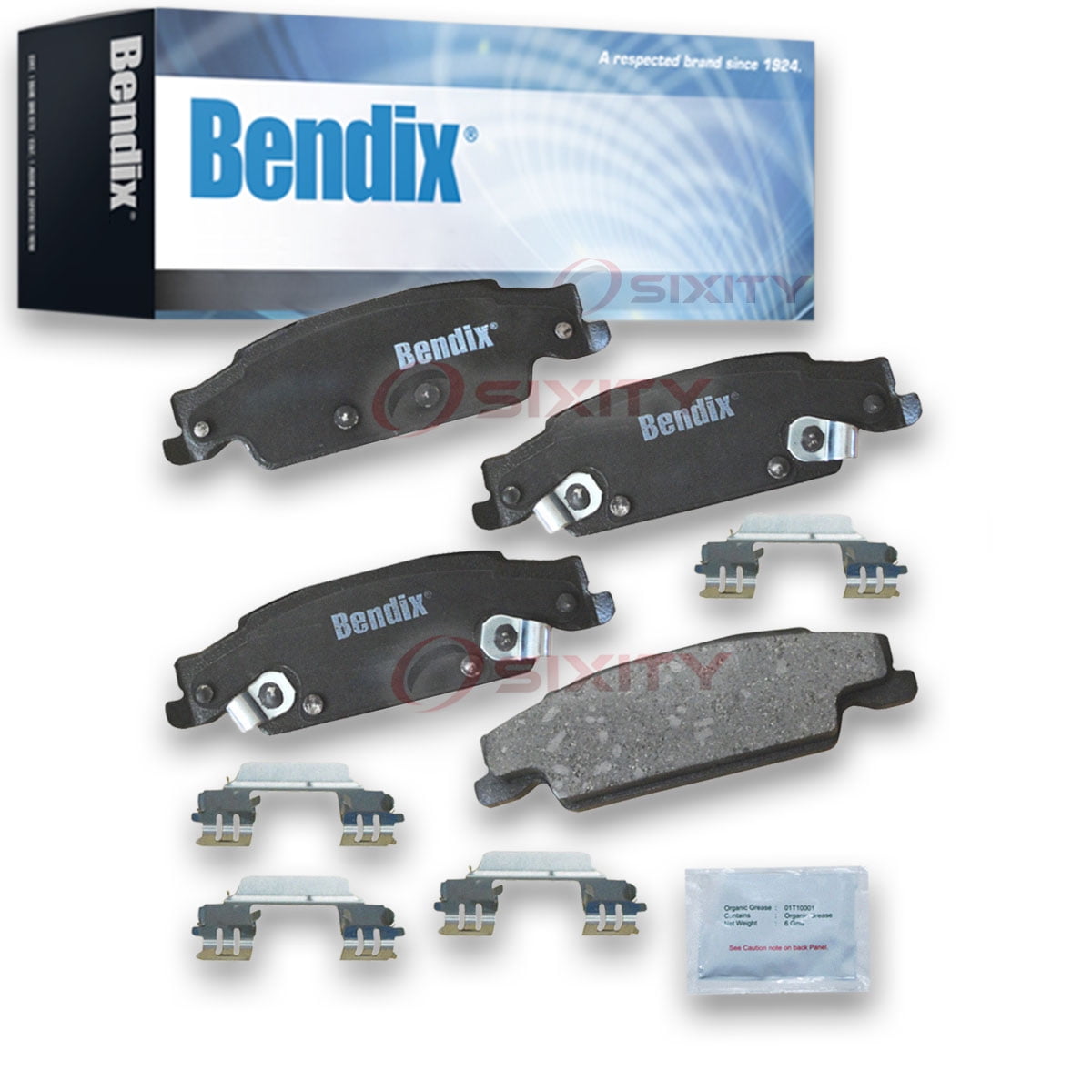 Bendix Brakes Disc Brake Pad Set Fits select: 2007 CADILLAC CTS-V HI FEATURE V6, 2006 CADILLAC CTS-V