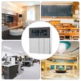 thumbnail image 2 of Labymos Programmable Smart Digital Thermostat Room Temperature Controller with Display Screen for Home School Office, 2 of 8
