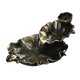 thumbnail image 3 of Quemador de de reflujo de loto, quemador de de humo, soporte de Ornamental, cascada para , Yoga, decoración Bronce Soledad quemador de incienso de reflujo, 3 of 10