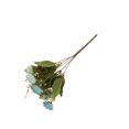 thumbnail image 4 of 2 Manojos Artificiales Crecieron Un 5-rama Bricolaje Planta De Flor De La Decoración para hogar-azul Violáceo Macarena Las flores artificiales de seda, 4 of 8