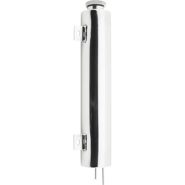 Polished Radiator Coolant Overflow Expansion Tank, 3 x 16 In.