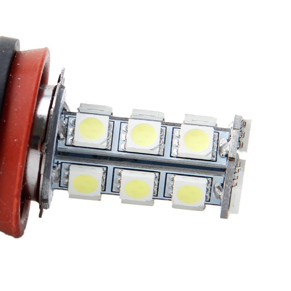 Details about   7000K 12V White RV Camper Headlight H11 5050 18-LED Light Bulbs Backup Reverse