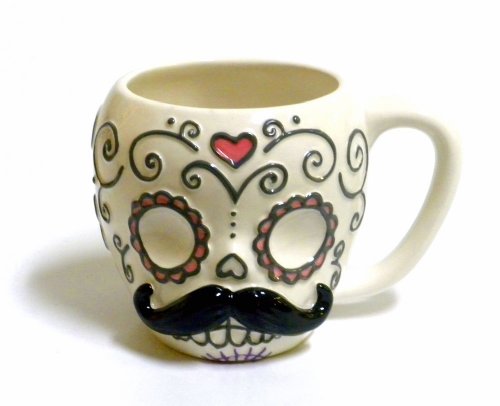 Tazza Teschio Rosa Ceramica Pacific Trading – Idea Regalo Originale Per Ufficio E Casa