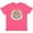 Vintage Hot Pink, variant on Inktastic Sloth Yoga Rainbow Youth T-Shirt