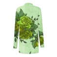 thumbnail image 4 of LOVZFMLL Cardigan pour Femmes, Cardigan Veste à Manches Longues à Imprimé Floral Tendance, 4 of 6