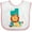 White and Pink, variant on Inktastic First Birthday Boy Lion 1 Year Old Boys or Girls Baby Bib