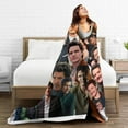 thumbnail image 5 of Pedro Pascal Photo Collage Soft and Comfortable Warm Fleece Blanket for Sofa,Office Bed car Camp Couch Cozy Plush Throw Blankets Beach Blankets, 5 of 6
