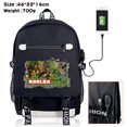 thumbnail image 2 of ROBLOX Virtual World bolso Satchel para estudiantes de primaria y secundaria, bolsa de mensajero creativa portátil, juguetes para niños, regalos, 2 of 4