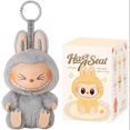 thumbnail image 1 of Adecuado para caja ciega Labubu con asiento serie anime personaje colgante flocado modelo juguete kawaii réplica llavero juguete Navidad, 1 of 5