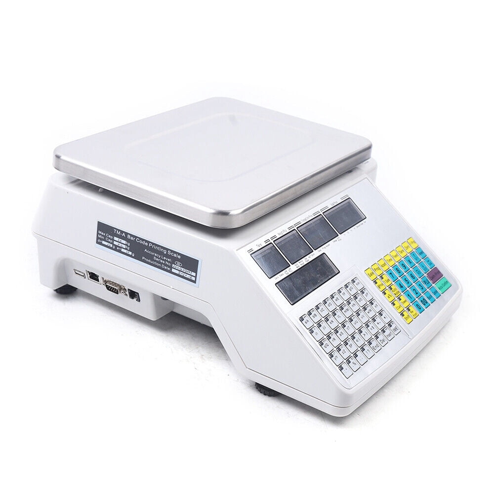 Digital Deli Meat Food Computing Retail Price Scale 66LB Retail with printer Digital Deli Meat Food Computing Retail Price Scale 66LB Retail with Printer