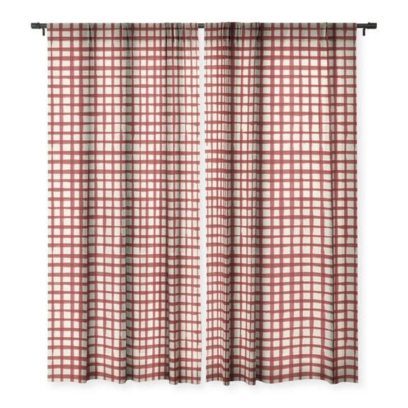 Society6 Avenie Spring Garden Collection VII Single Panel Sheer Window Curtain 50" x 84"