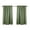 Basil, variant on Aiking Home Rod Pocket Faux Linen Textured Semi-Sheer Window Curtain Valances (Set of 2, 56"x16" Each Panel, Mandarin)
